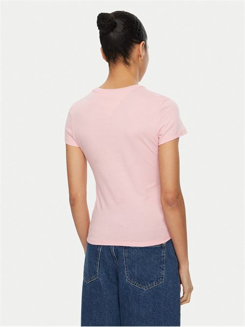 TJW SLIM LINEAR TEE TOMMY JEANS | DW0DW18398/TPF